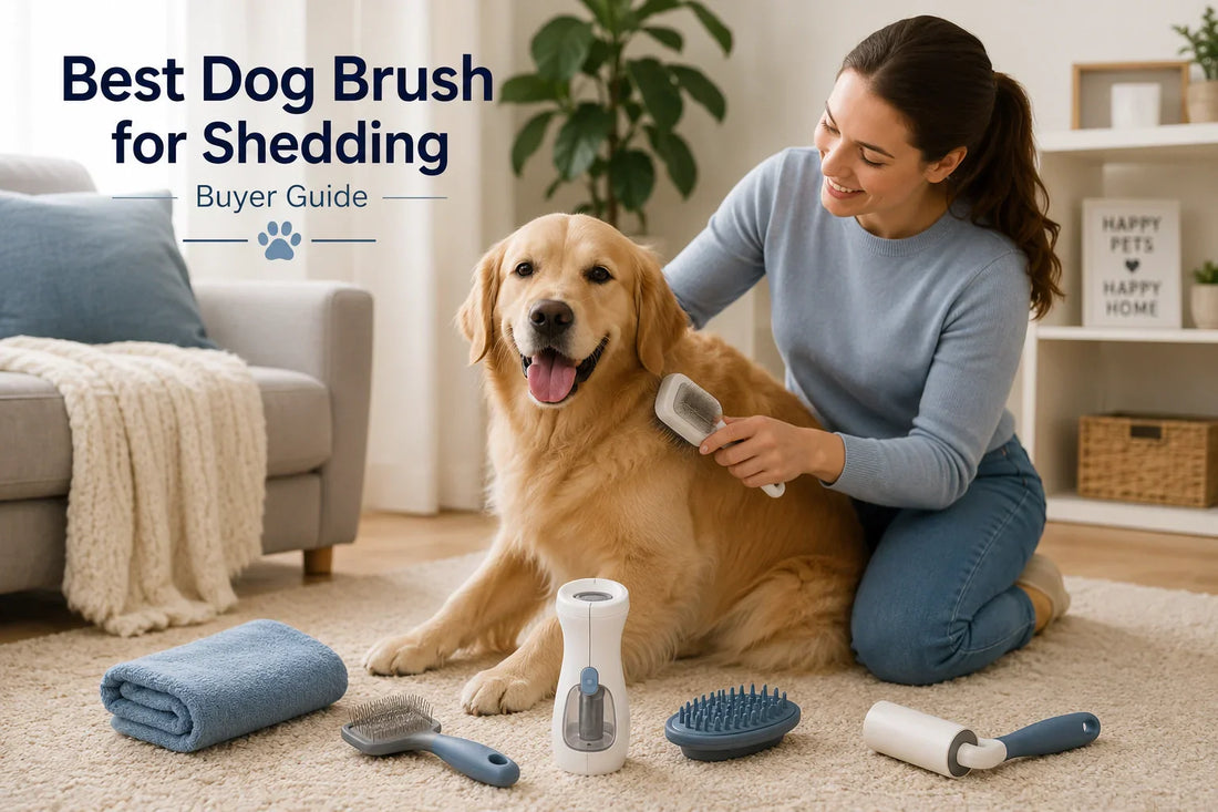 Best dog brush for shedding and home grooming routine for dogs